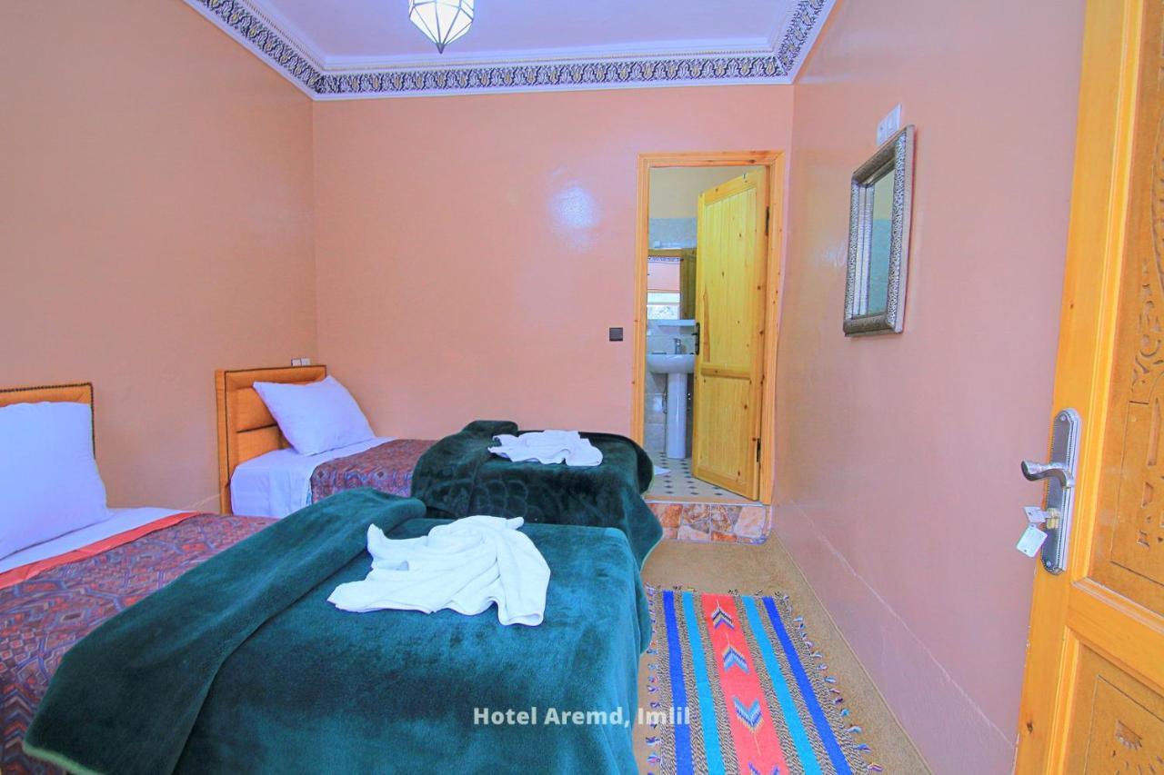 Hotel Aremd - Aroumd Imlil Route Du Toubkal Eksteriør bilde