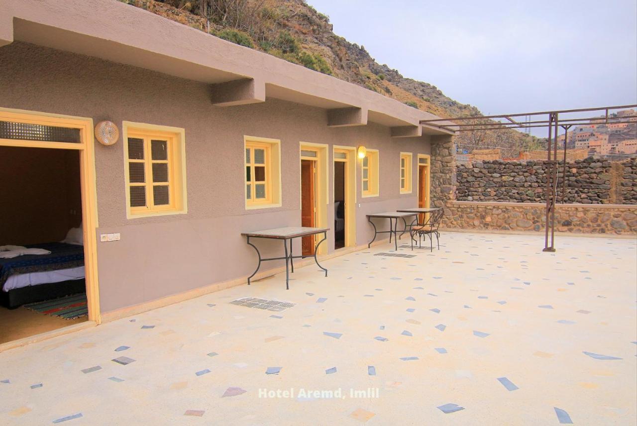 Hotel Aremd - Aroumd Imlil Route Du Toubkal Eksteriør bilde