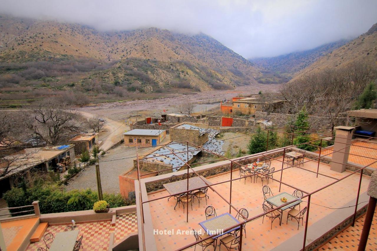 Hotel Aremd - Aroumd Imlil Route Du Toubkal Eksteriør bilde