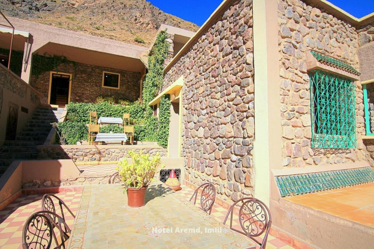 Hotel Aremd - Aroumd Imlil Route Du Toubkal Eksteriør bilde