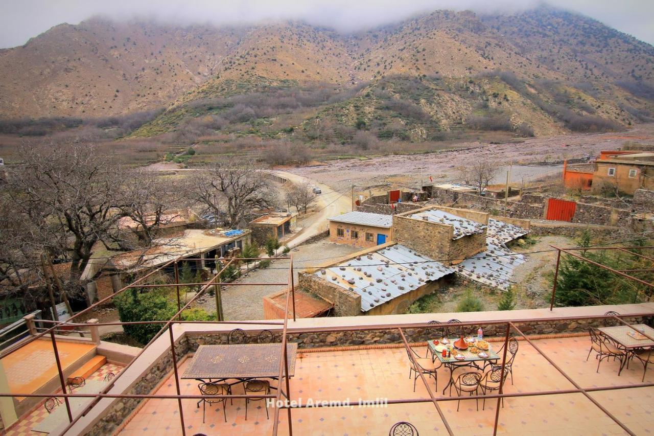 Hotel Aremd - Aroumd Imlil Route Du Toubkal Eksteriør bilde