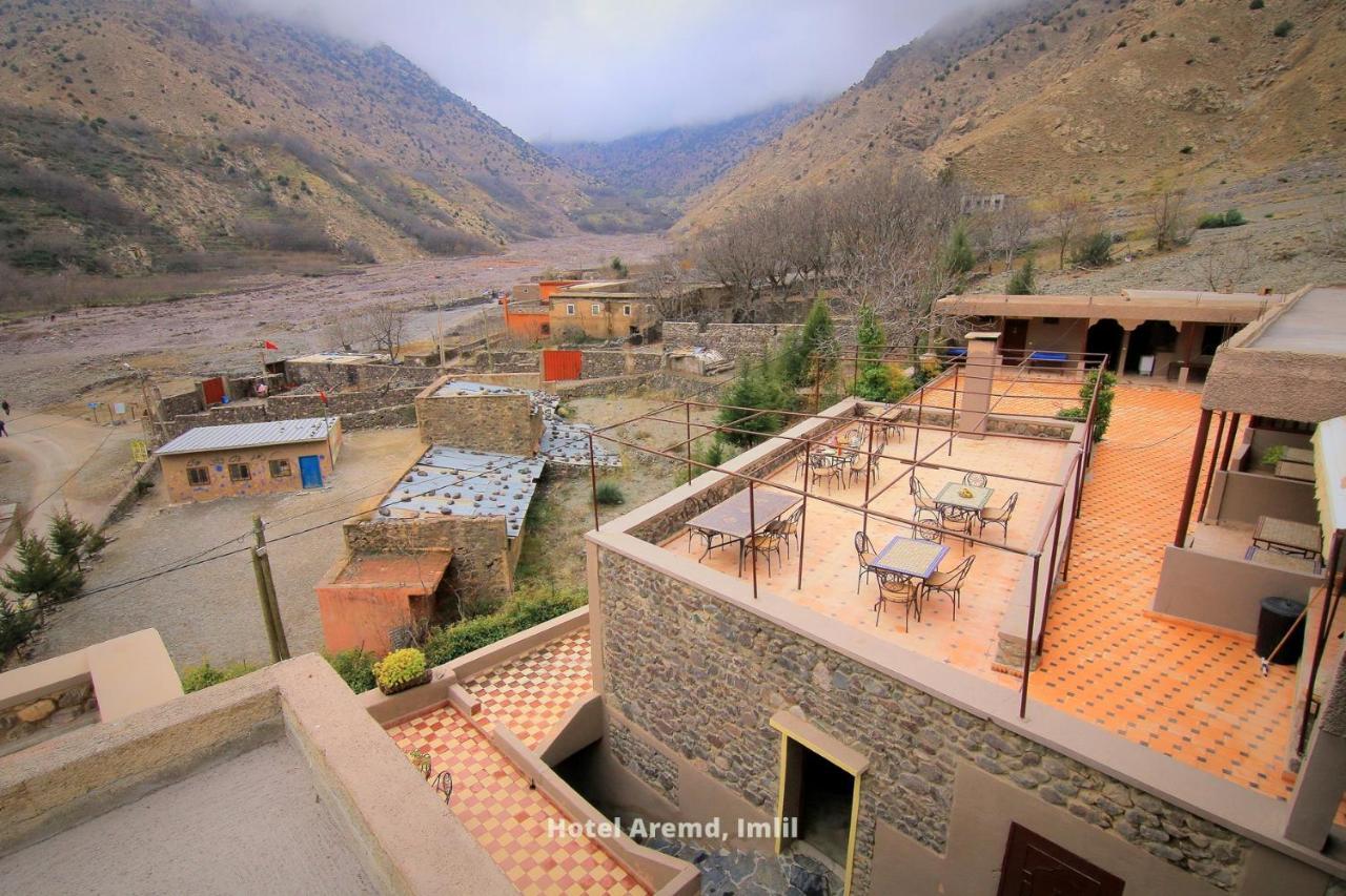 Hotel Aremd - Aroumd Imlil Route Du Toubkal Eksteriør bilde