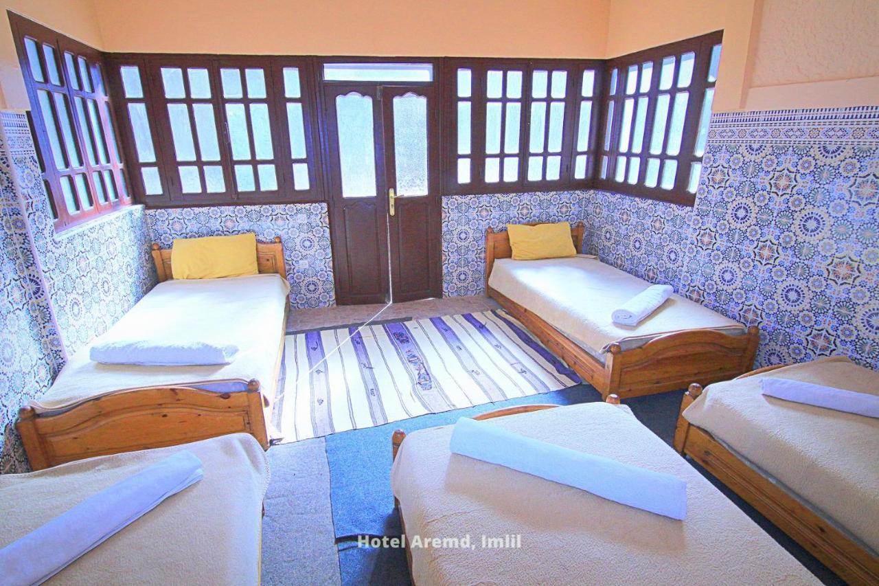 Hotel Aremd - Aroumd Imlil Route Du Toubkal Eksteriør bilde