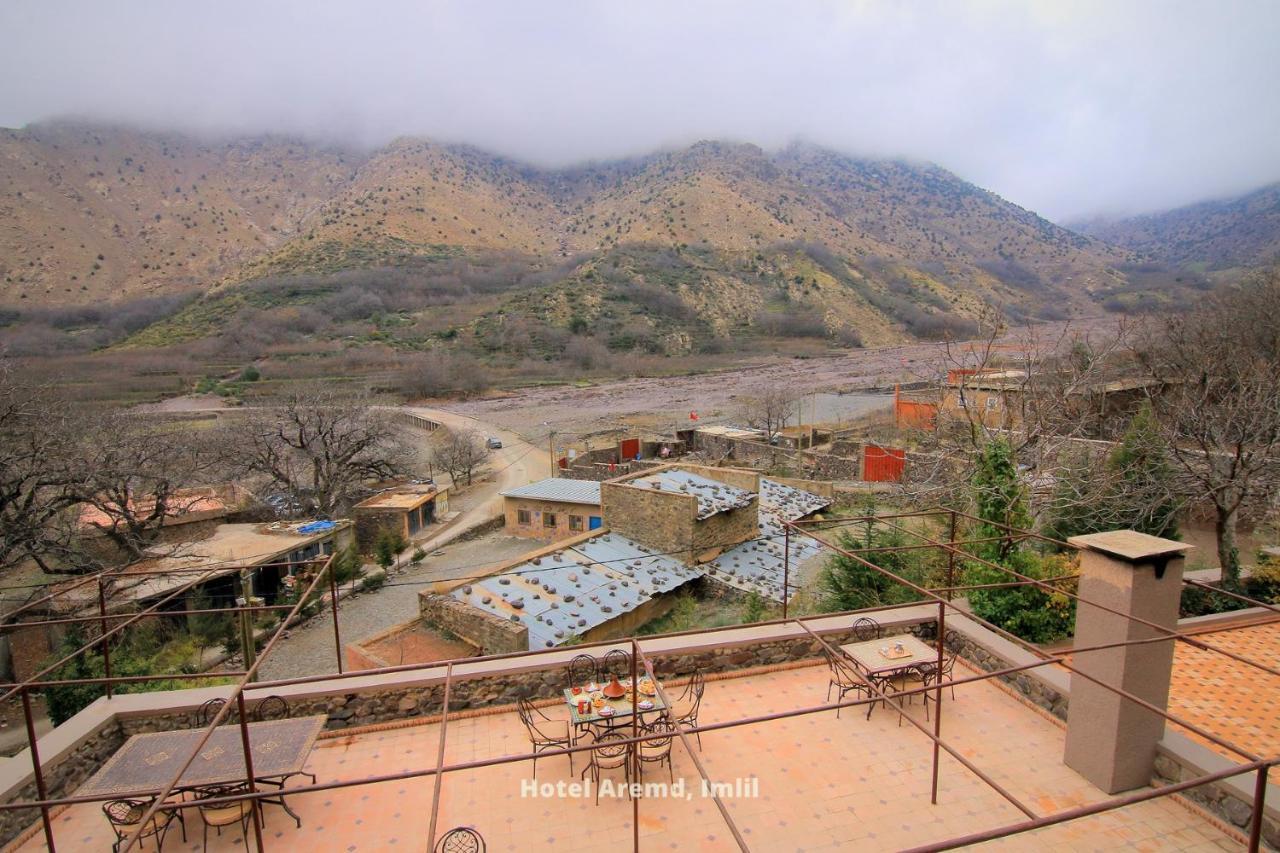 Hotel Aremd - Aroumd Imlil Route Du Toubkal Eksteriør bilde