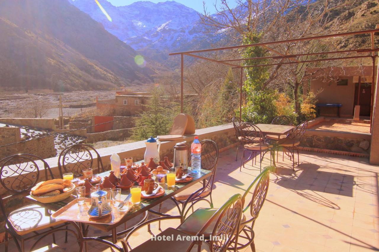 Hotel Aremd - Aroumd Imlil Route Du Toubkal Eksteriør bilde