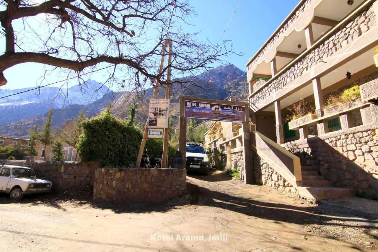 Hotel Aremd - Aroumd Imlil Route Du Toubkal Eksteriør bilde